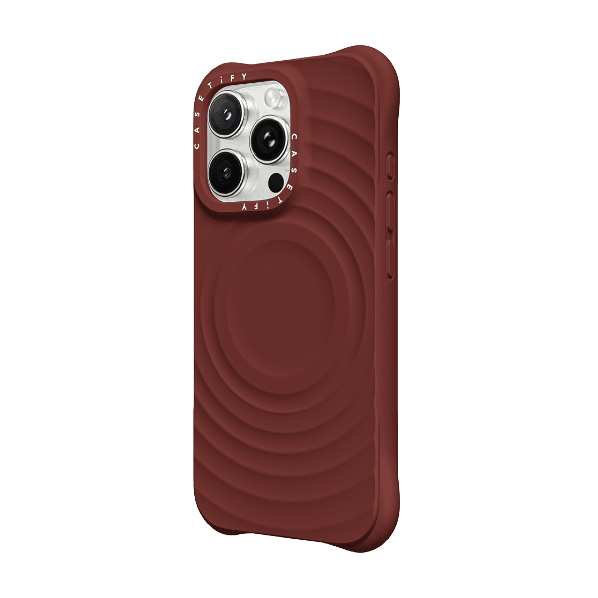 Ripple Case - Dark Cherry with Magsafe