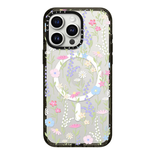 Pink pastel cute floral with MagSafe