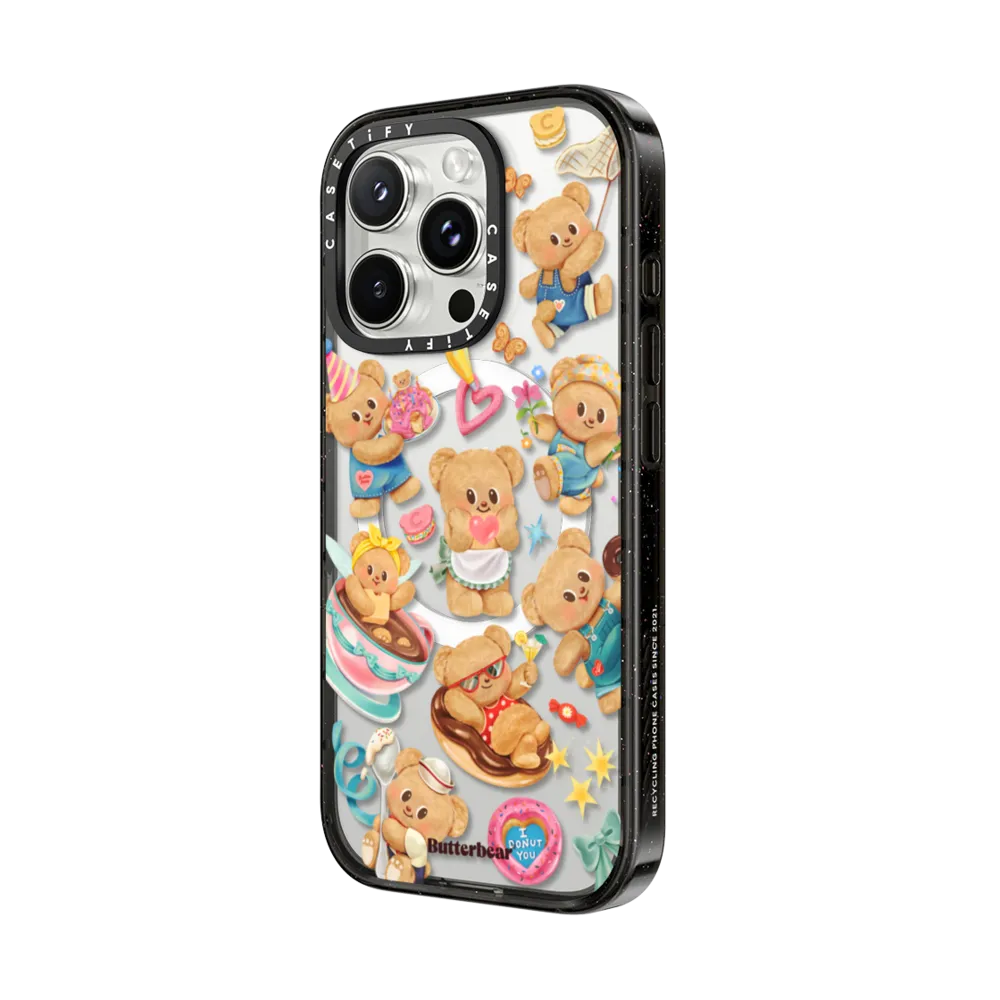 Butterbear Stickermania Case with MagSafe