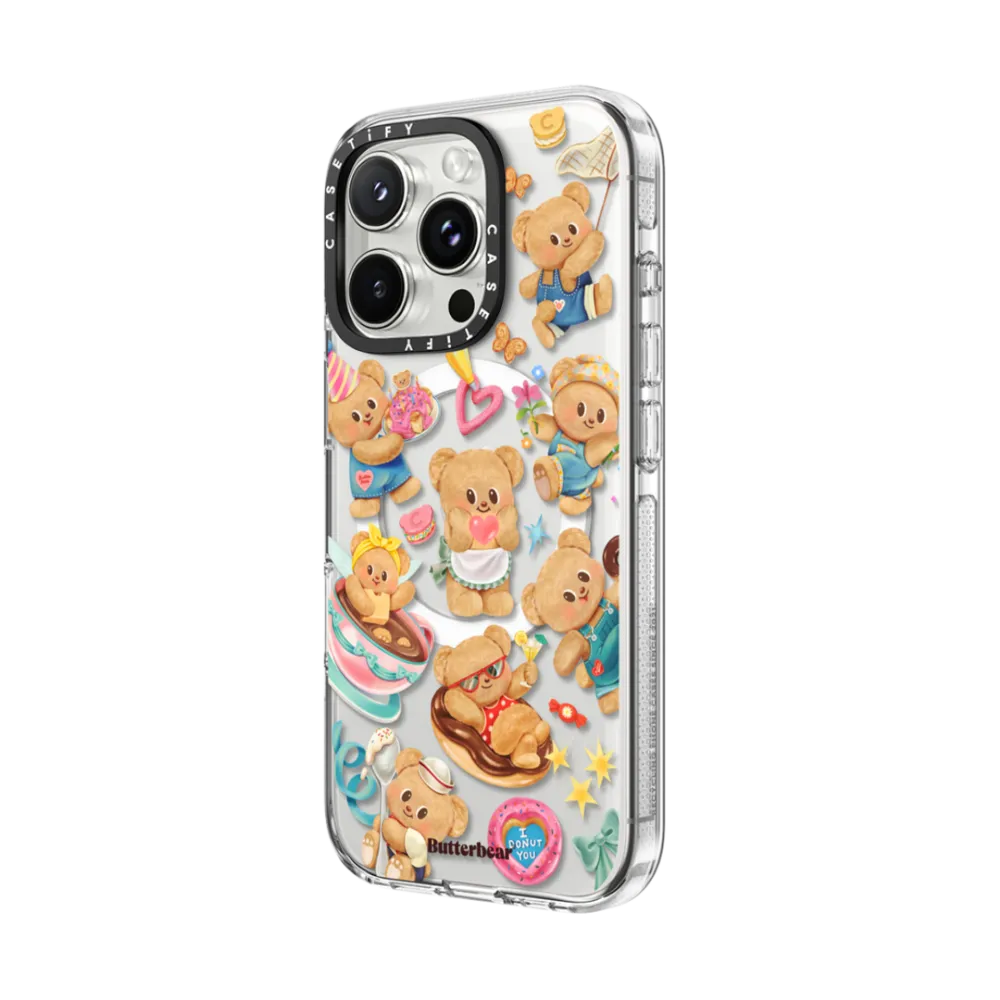 Butterbear Stickermania Case with MagSafe