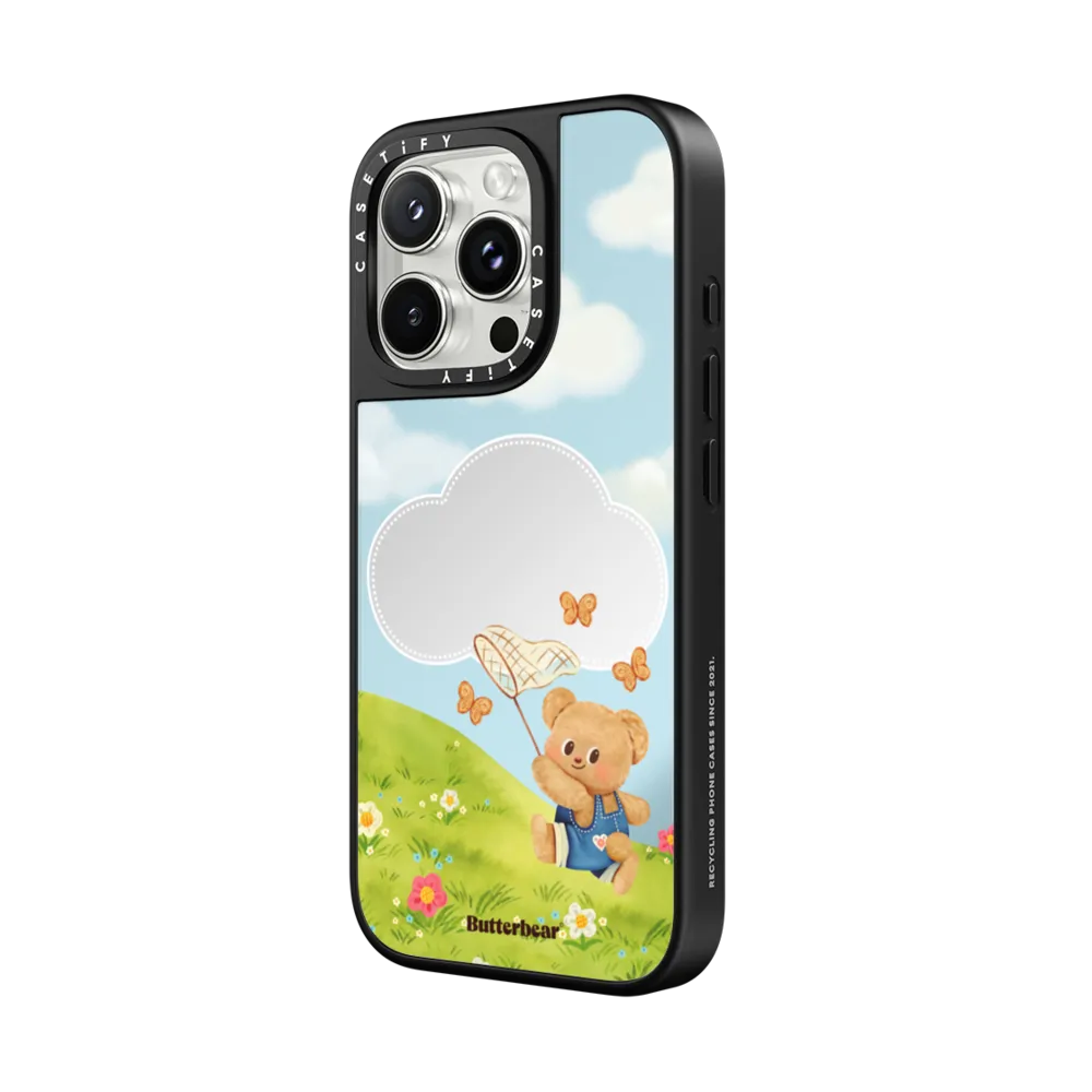 Butterbear Butterfly Chase Case with MagSafe