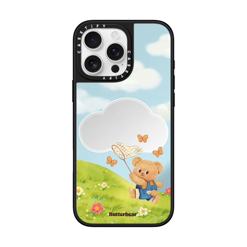 Butterbear Butterfly Chase Case with MagSafe
