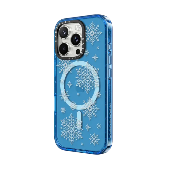 Needlepoint Snowflakes with Magsafe