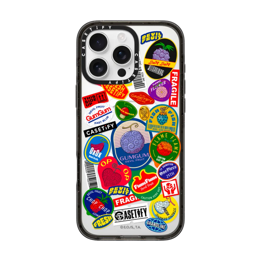 Devil Fruits Label Sticker Case with Magsafe