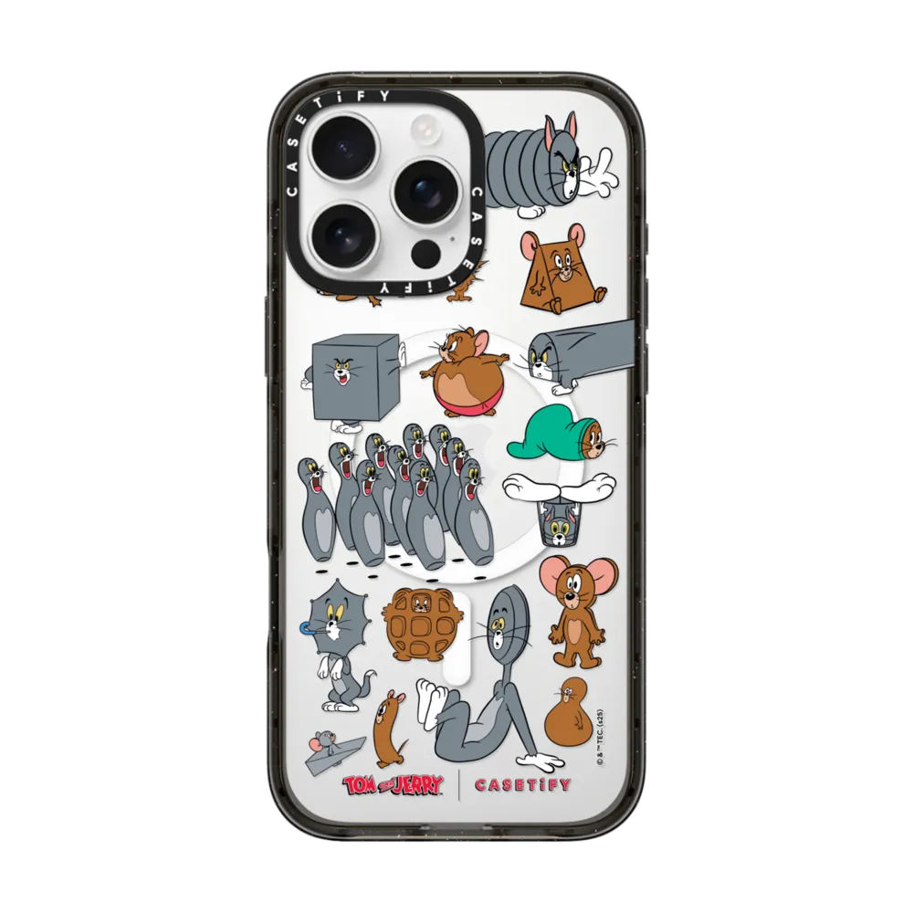 Pattern Sticker Case with MagSafe