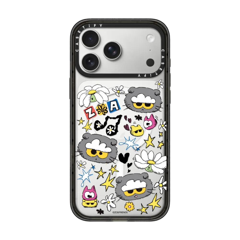 ZO&FRIENDS Sticker Case with MagSafe